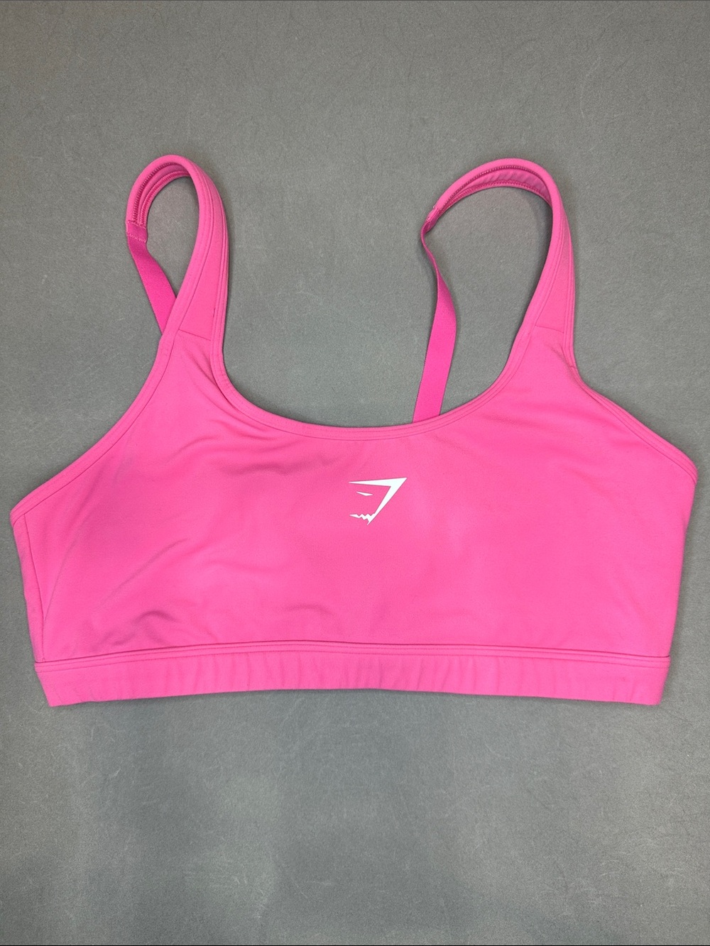 Gymshark Pink Scoop Neck Sports Bra - L